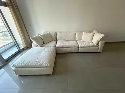 Marina home Original Luscious Sofa with footstool