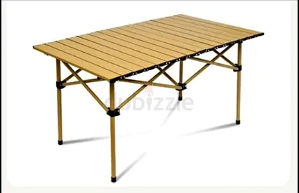 Camping folding table