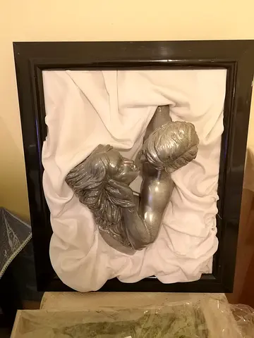 Unique Handcrafted Framed Couple | Newly-Wed and Anniversary Gift