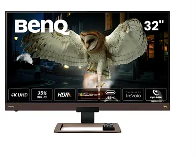 BenQ 32 inch Bezel-Less HDR 400 IPS
Entertainment Monitor, EW3280U