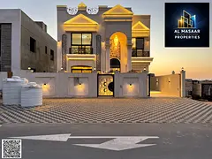 A villa designed like a palace, ready to move in and fully air-conditioned. Freehold ownership for l