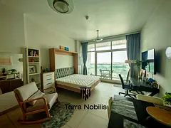Furnished Studio | Sea &amp; Burj Al Arab View | Balcony Access
