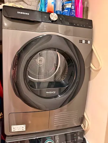 Samsung 8Kg Front Loading Dryer | Heatpump | AI Control | DV80T5220AX-GU | Inox Color