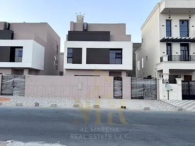 Modern Villa for Sale in Al Helio 2 | 5 Master Bedrooms | Private Pool | Main Road | Electricity, Water & AC Included | Freehold