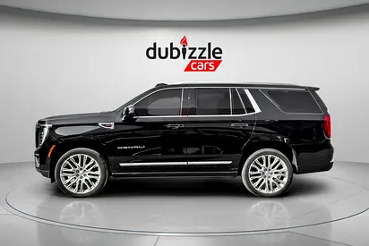 AED 4938/month | 2025 GMC Yukon Denali | GCC Specs | Ref#498547