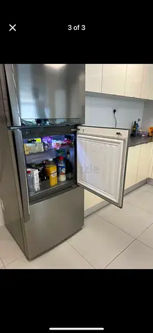 Lg Used stainless steel refrigerator with  - good condition