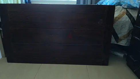 Solid Dark Wood