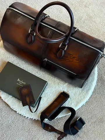 Berluti duffel bag