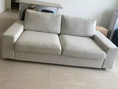 2 Seater Ikea Vimle SofaBed Beige