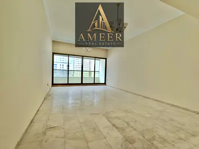One Month Free / Spacious Bright Apartment / with Mast bedroom / Wardrobe / Balcony / Near Family Mamzar park / Near Bus Stop /Exit To Dubai Very Easy