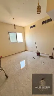 One bedroom and living room for annual rent in Al Jurf 3, Ajman. Comfortable space, bathroom, prime 