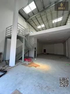 3,800 Sq. Ft. Warehouse with Mezzanine &amp; High Power (60 kW) for Rent in Al Jurf 2, Ajman – 4 P