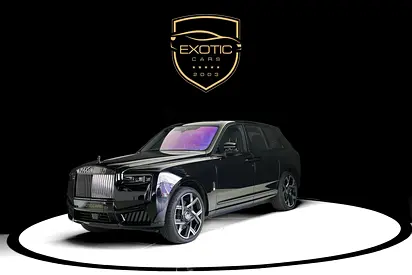 2 YEARS WARRANTY + SERVICE | REAR ENTERTAINMENT | BESPOKE AUDIO | CULLINAN BLACK BADGE