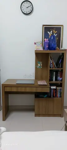 Computer table with chair