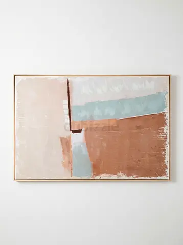Large Abstract Canvas Wall Art – 207 × 125 cm