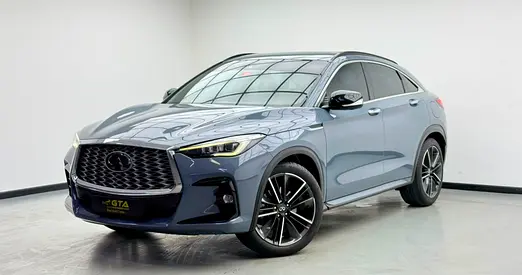 2022 Infiniti QX55, Auto Guard Warranty, Full Infiniti Service History, GCC Specs