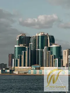 🏡 2 Bedroom Apartment for Sale in Orient Towers, Ajman | High Floor with Partial Creek View