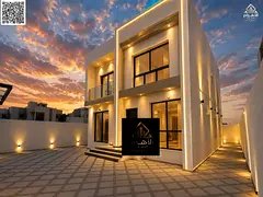 Villa for sale in Ajman | Al Zahiyah area | 3 bedrooms, majlis, 2 living rooms, maid's room | Freeho