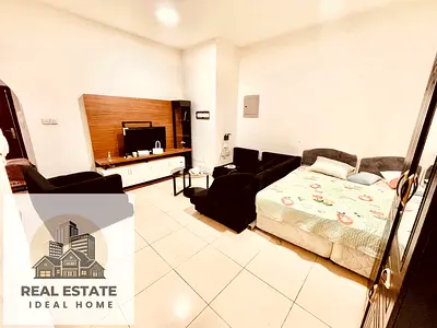Hot Offer | Luxurious furnished Studio in front of Park | Family Building | Central AC