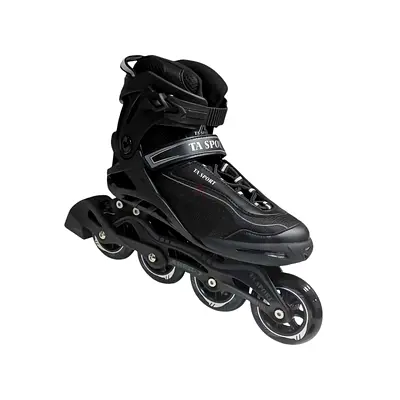 Aluminium Frame Inline Skates | Durable Roller Blades for Adults (Size EU 41-46)