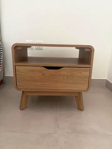 Nordic Bedside Table with Drawer