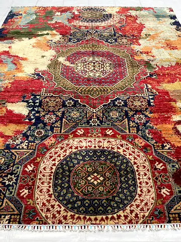250 x 300 cm | new Handknotted Rara Pattern Tribal Rug