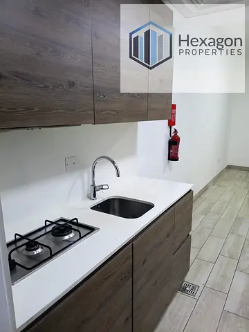 spacious studio Apartment Ready to move gym garden parking free on prime location contact us now