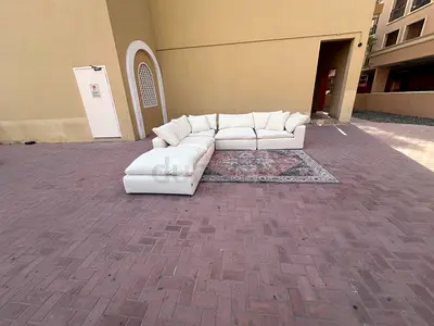 Marina Home Luscious feather 🪶 filled modular sofa with footstool