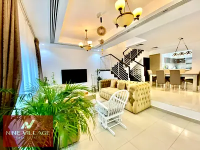 Rare Largest Terrace Villa | 4 Master BR + Maid | Premium JVC