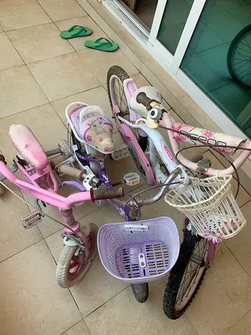3 girls’ bike