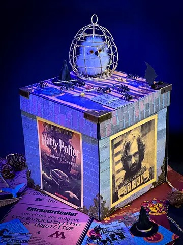 Harry Potter wonder box / craft / handmade box/ explosion box