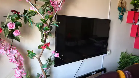 46-55 inch Flat Panel TV - Wall Mounted, Good Working Condition