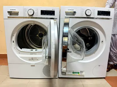 Siemens iq700 latest model front load washer and dryer set 9/9kg