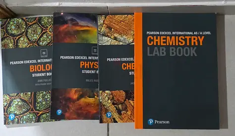 Pearson Edexcel International AS/A Level Biology, Physics, Chemistry Chemistry Lab Books (Set)