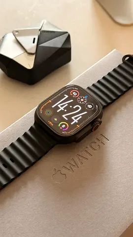 Apple Watch Ultra 3 Black Series (with black link strap)
