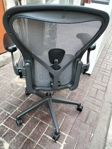 Size C Herman Miller remastered chair.colour black and fully loaded