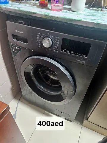 Hisense 7kg Front Load Washing Machine - Good Working Condition, 400 AED