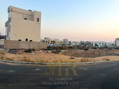 🏡 Corner plot for sale in Al Yasmeen – Ajman | On the main road and near the mall | Area 4,390 sq ft | Residential permit for villas (ground + 2 floo