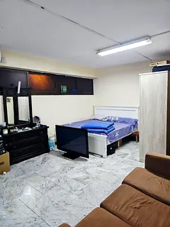 Furnished studio(attached bathroom) with parking
