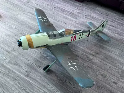 Hobby plane - Air jet ( show model)  no remote