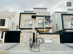 Luxury 3-story villa for sale in one of Ajman's best areas, including registration and ownership fee
