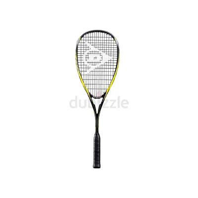 Dunlop Blackstorm Squash Racket | Lightweight Carbon Fibre Performance Racket
