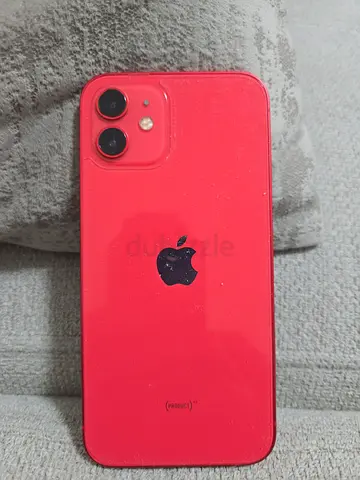 Red Apple iPhone (Good condition) - with cable
