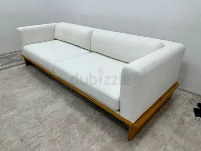 Excellent condition cratebarrel three seater sofa