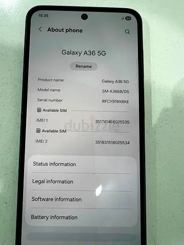 Samsung Galaxy A36 5G SM-A366B/DS - new under warranty