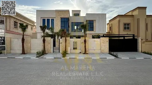 For sale in Al Yasmin: 5 master bedrooms and a private pool - 6200 feet (price includes electricity, water and air conditioning fees)