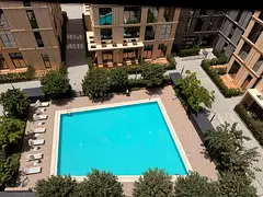 Brand new 1 bhk flat with 1 washroom + gym + pool + parking in the luxurious community of Sharjah kn