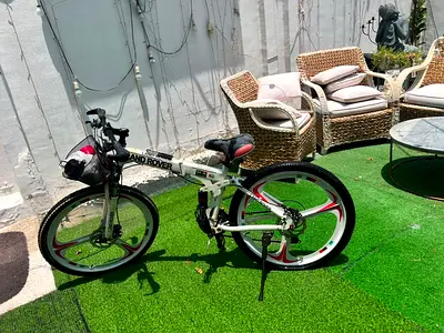 Folding Mountain Bike - Land Rover Branding, 26 Wheels