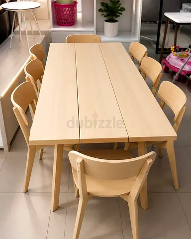 Dining table ikea 8 chirs