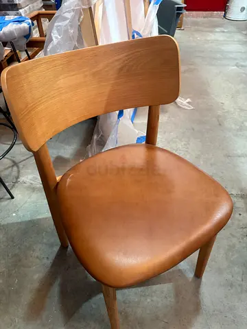 West Elm Lalia Dining Chair – Genuine Saddle Leather